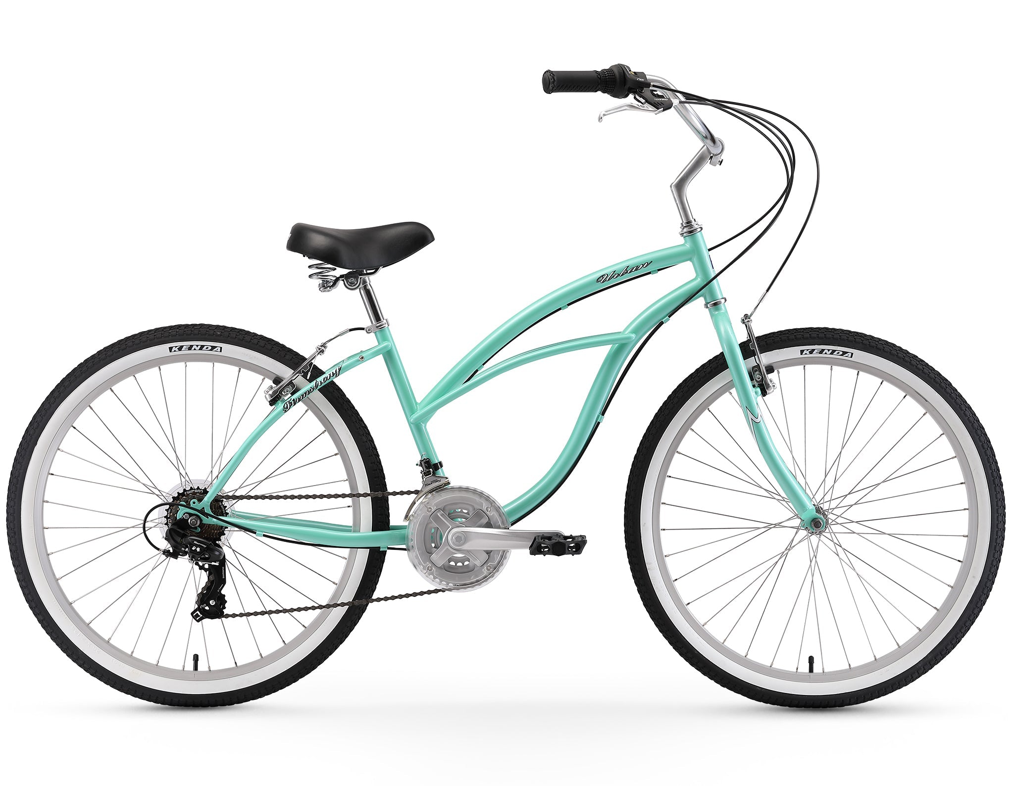 Firmstrong Urban Lady 26" 21 Speed Beach Cruiser Bicycle