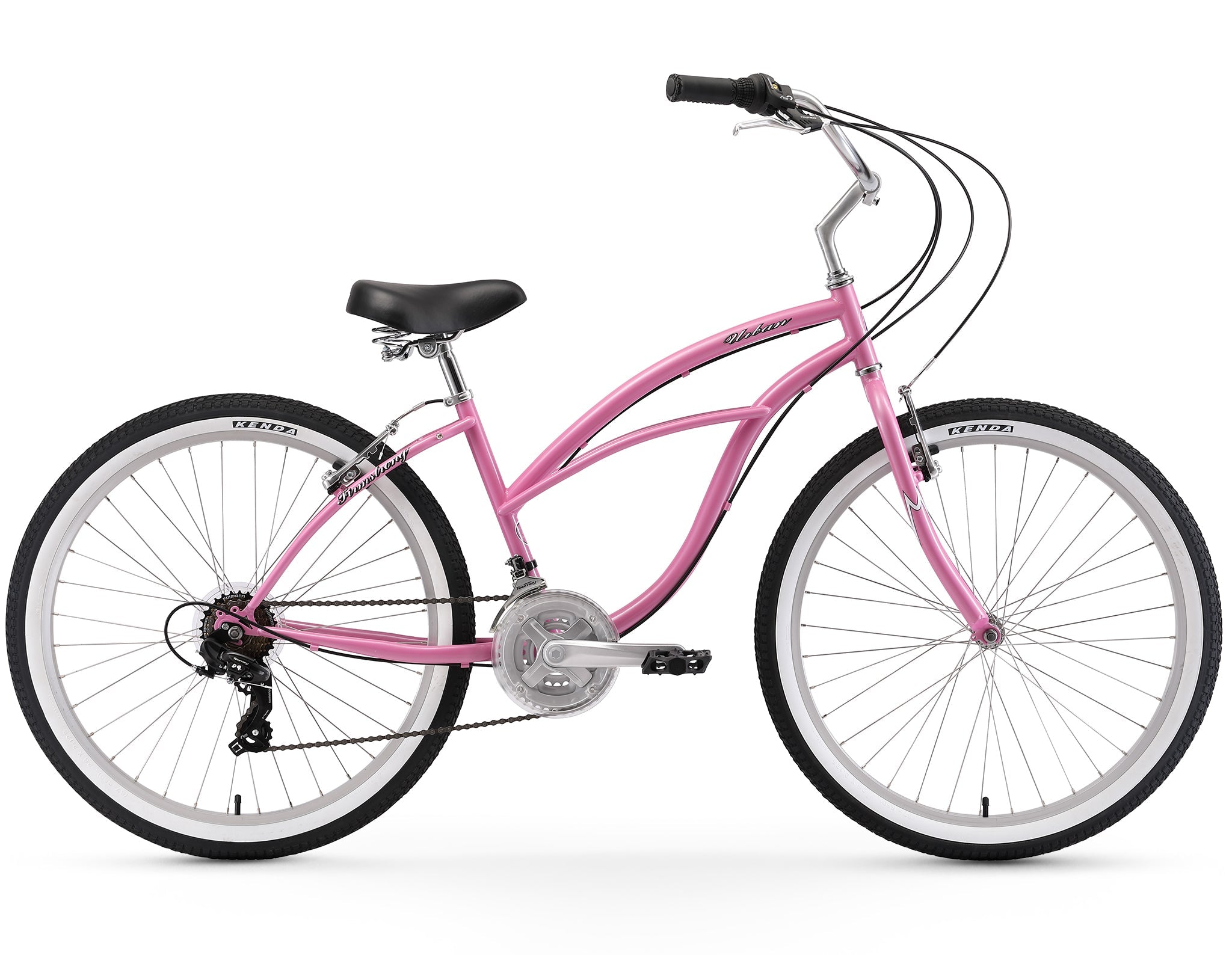 Firmstrong Urban Lady 26" 21 Speed Beach Cruiser Bicycle