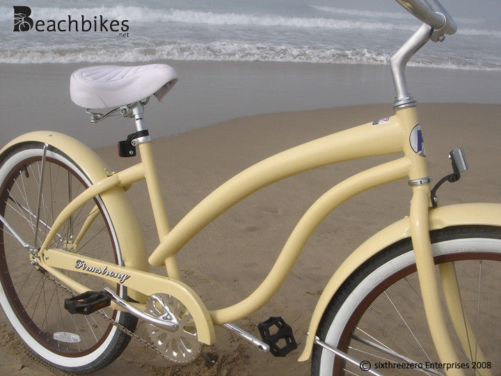 Firmstrong Bella Fashionista Single Speed - Women's 26" Beach Cruiser Bike