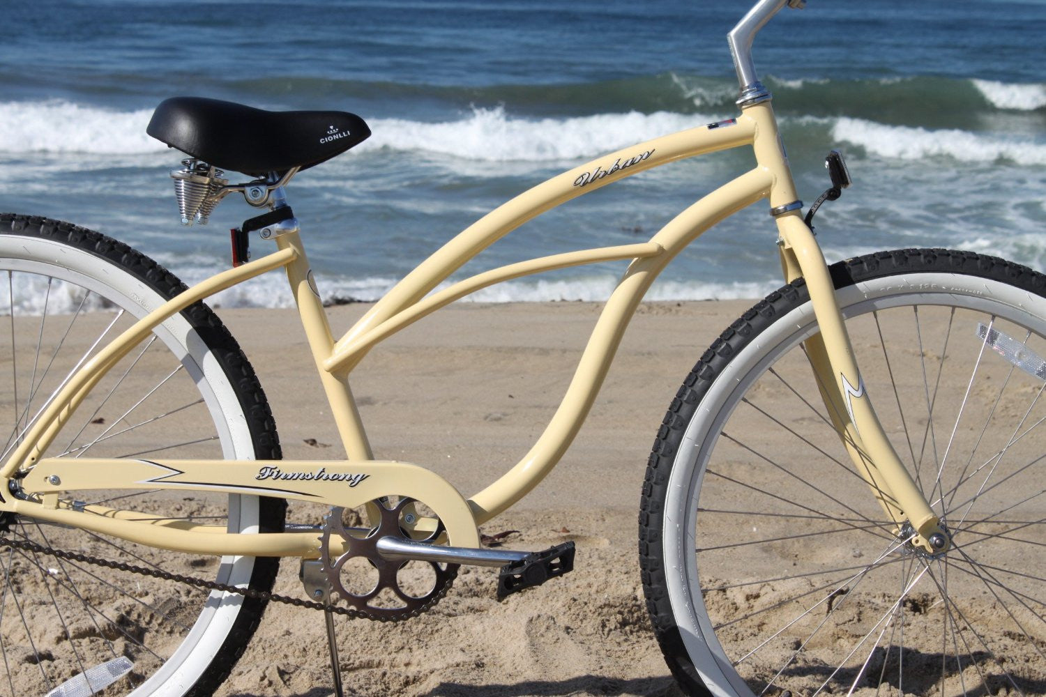 Firmstrong Urban Lady Single Speed - Women's 24" Beach Cruiser Bike