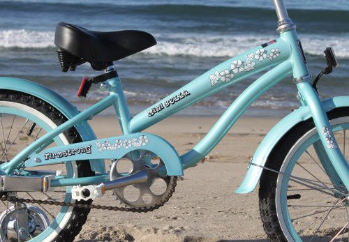 Firmstrong Mini Bella Girl 16" - Beach Cruiser Bicycle w/ Training Wheels