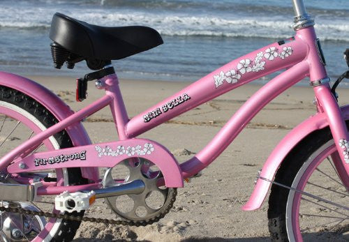 Firmstrong Mini Bella Girl 16" - Beach Cruiser Bicycle w/ Training Wheels