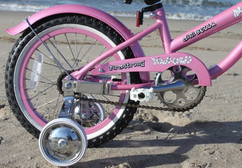 Firmstrong Mini Bella Girl 16" - Beach Cruiser Bicycle w/ Training Wheels