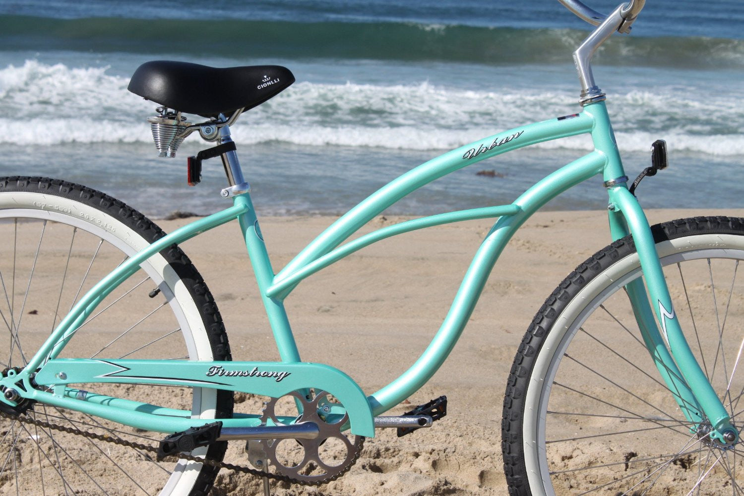 Firmstrong Urban Lady Single Speed - Women's 24" Beach Cruiser Bike