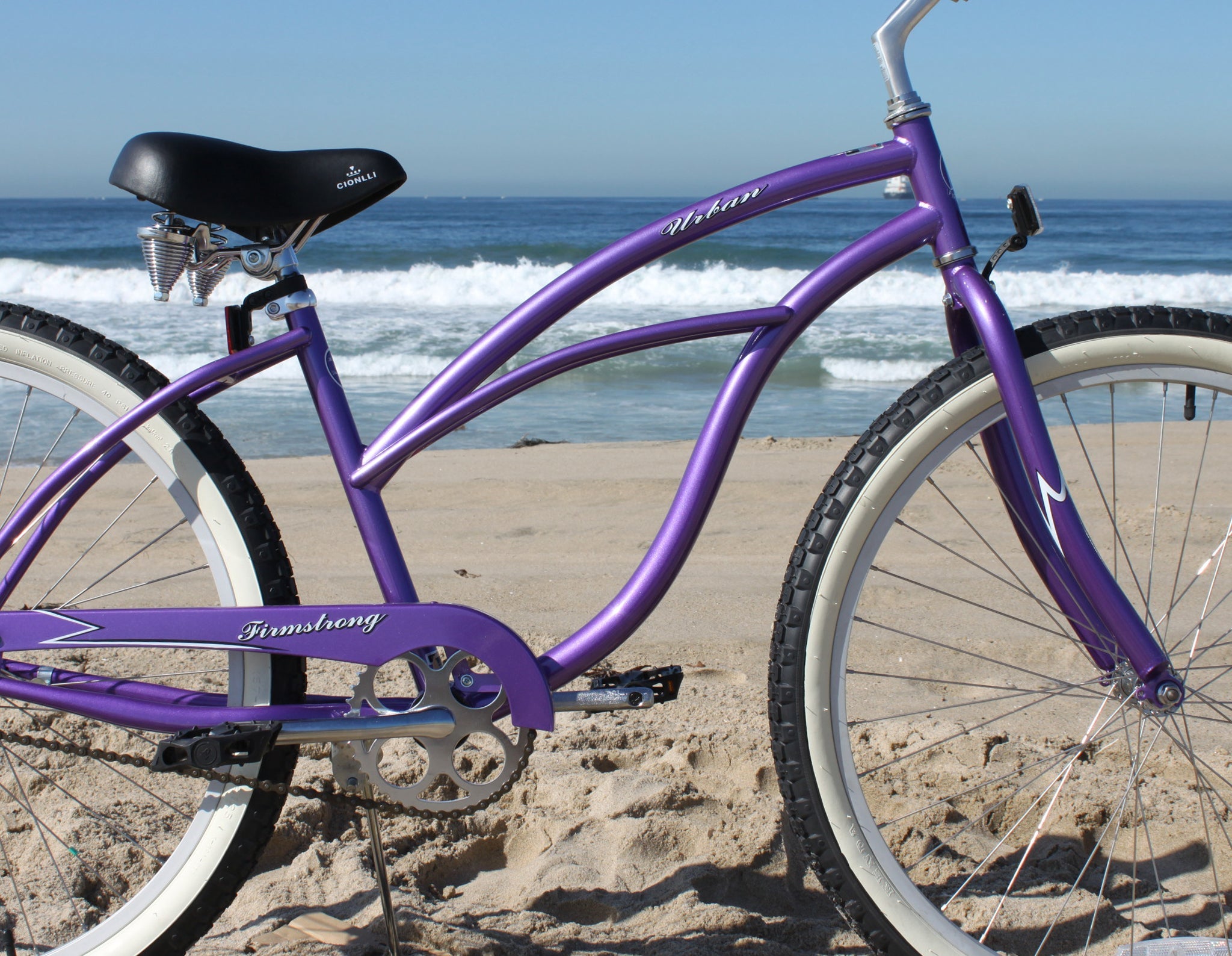 Firmstrong Urban Lady Single Speed - Women's 26" Beach Cruiser Bike