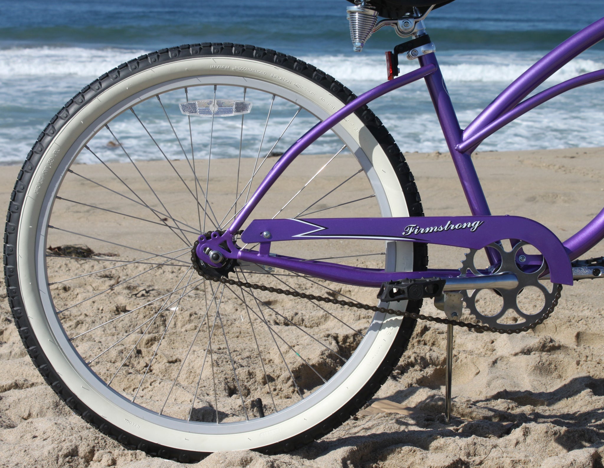 Firmstrong Urban Lady Single Speed - Women's 26" Beach Cruiser Bike