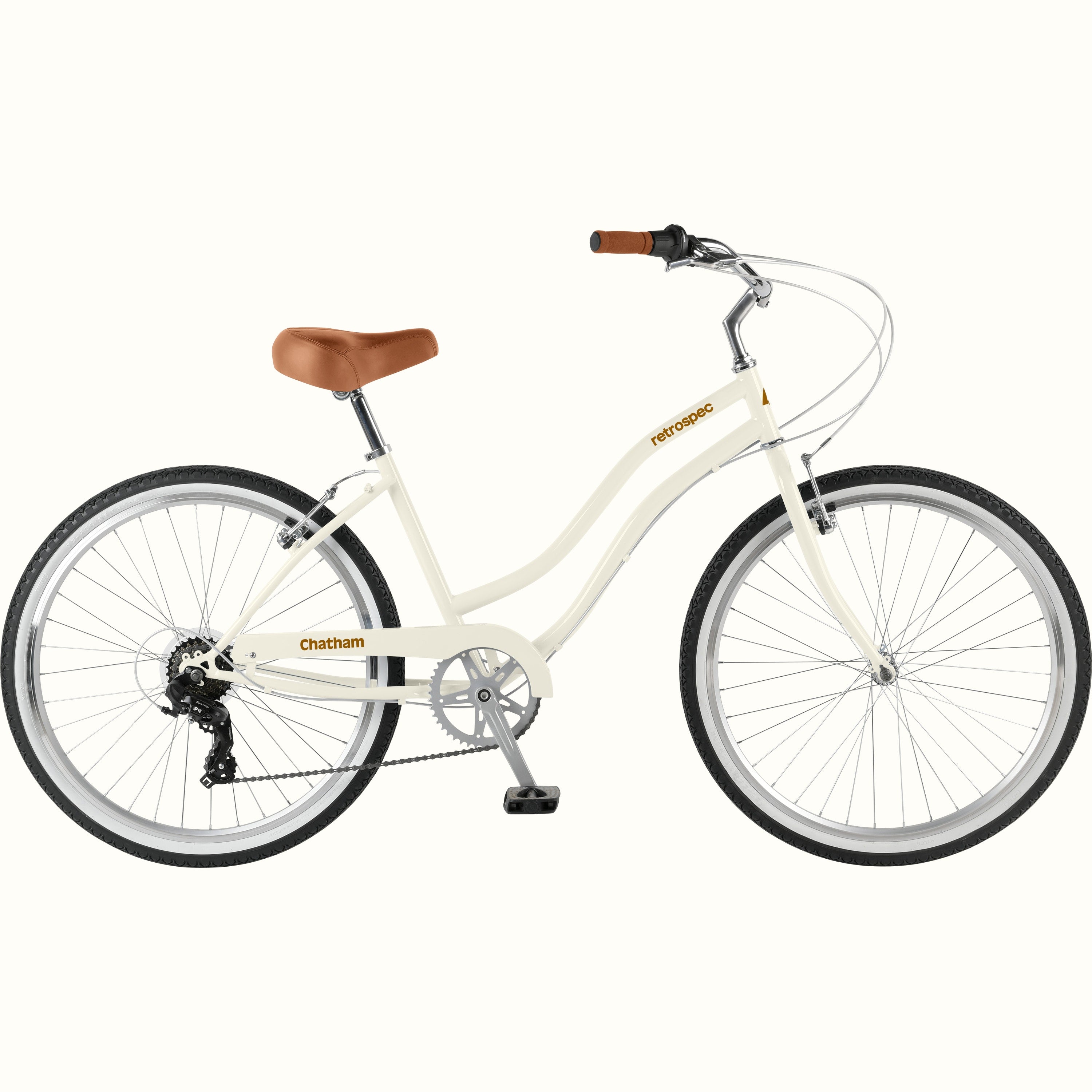 Chatham Beach Cruiser Bike - Step Through 7 Speed