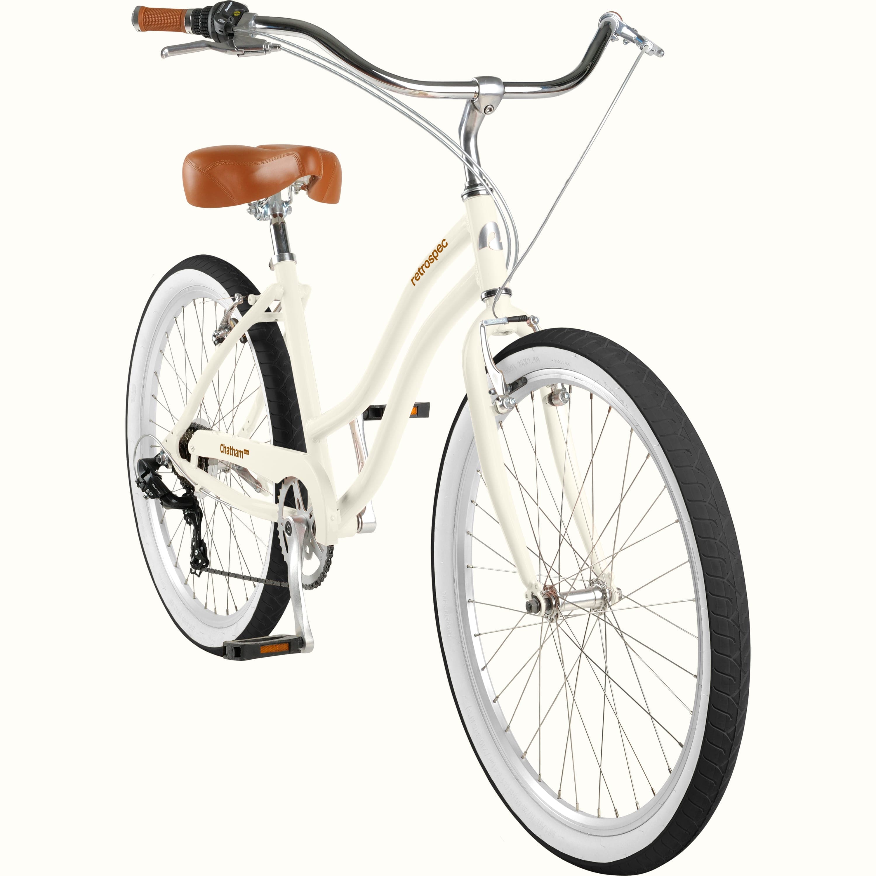 Chatham Plus Aluminum Beach Cruiser Bike - Step Through 7 Speed