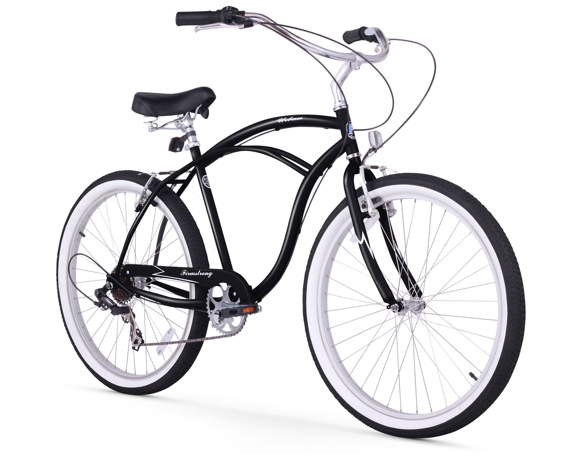 Firmstrong Urban Man 7 Speed - Men's 26" Beach Cruiser Bike