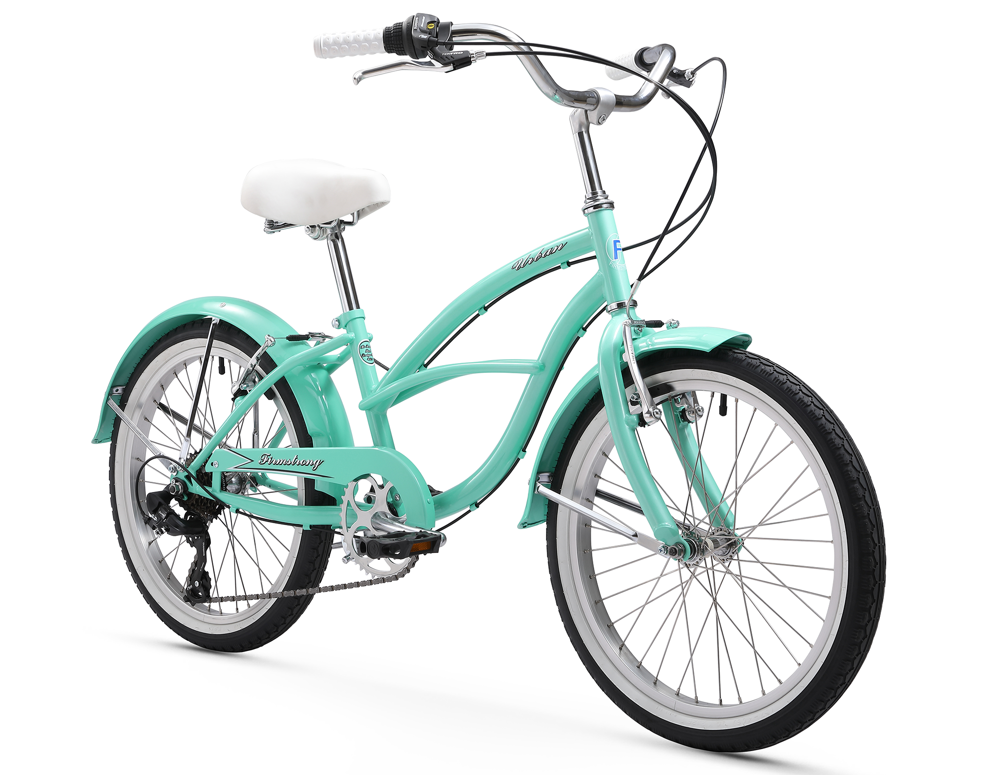 Firmstrong Urban Girl 20 Seven Speed Beach Cruiser Bicycle