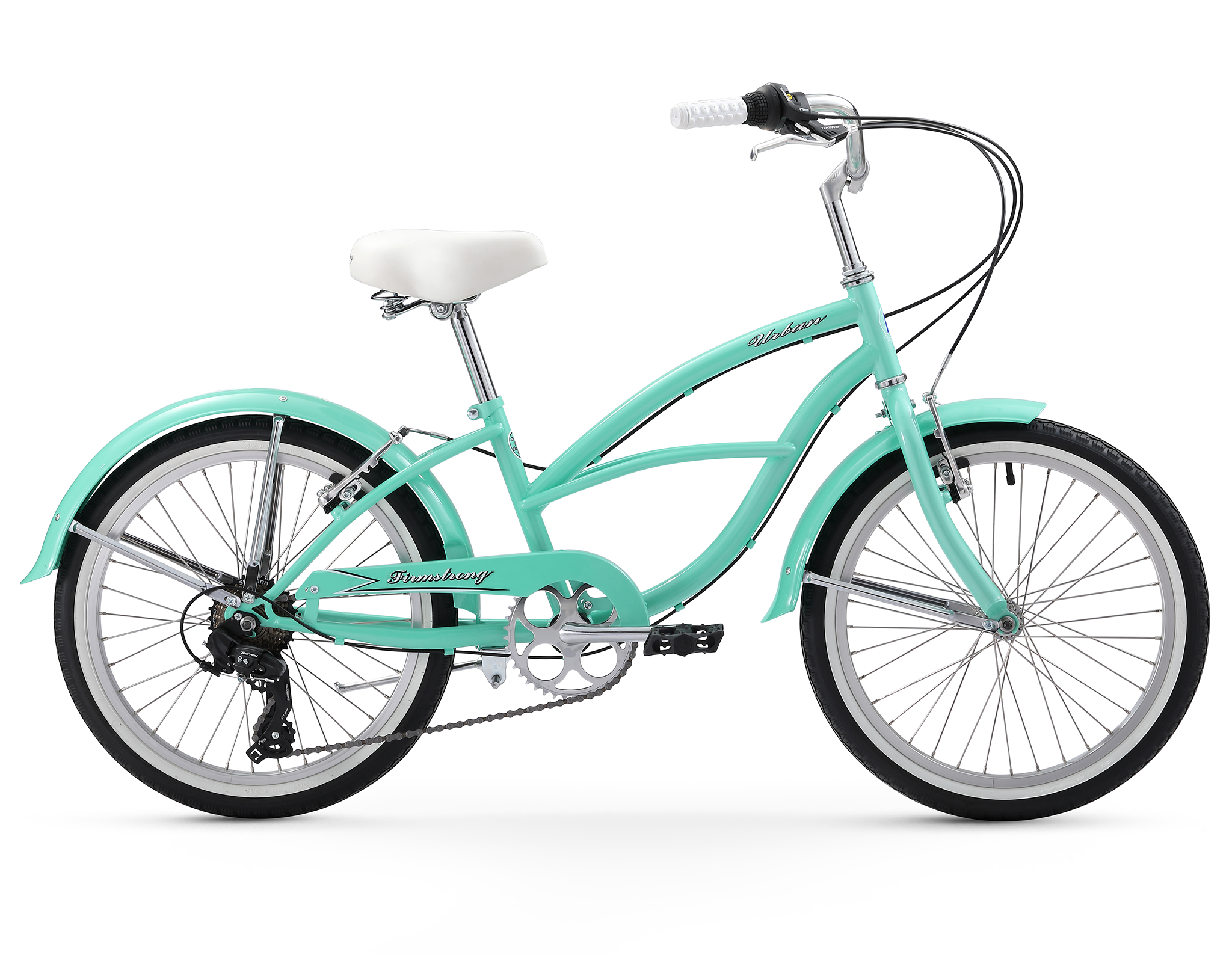 Firmstrong Urban Girl 20 Seven Speed Beach Cruiser Bicycle