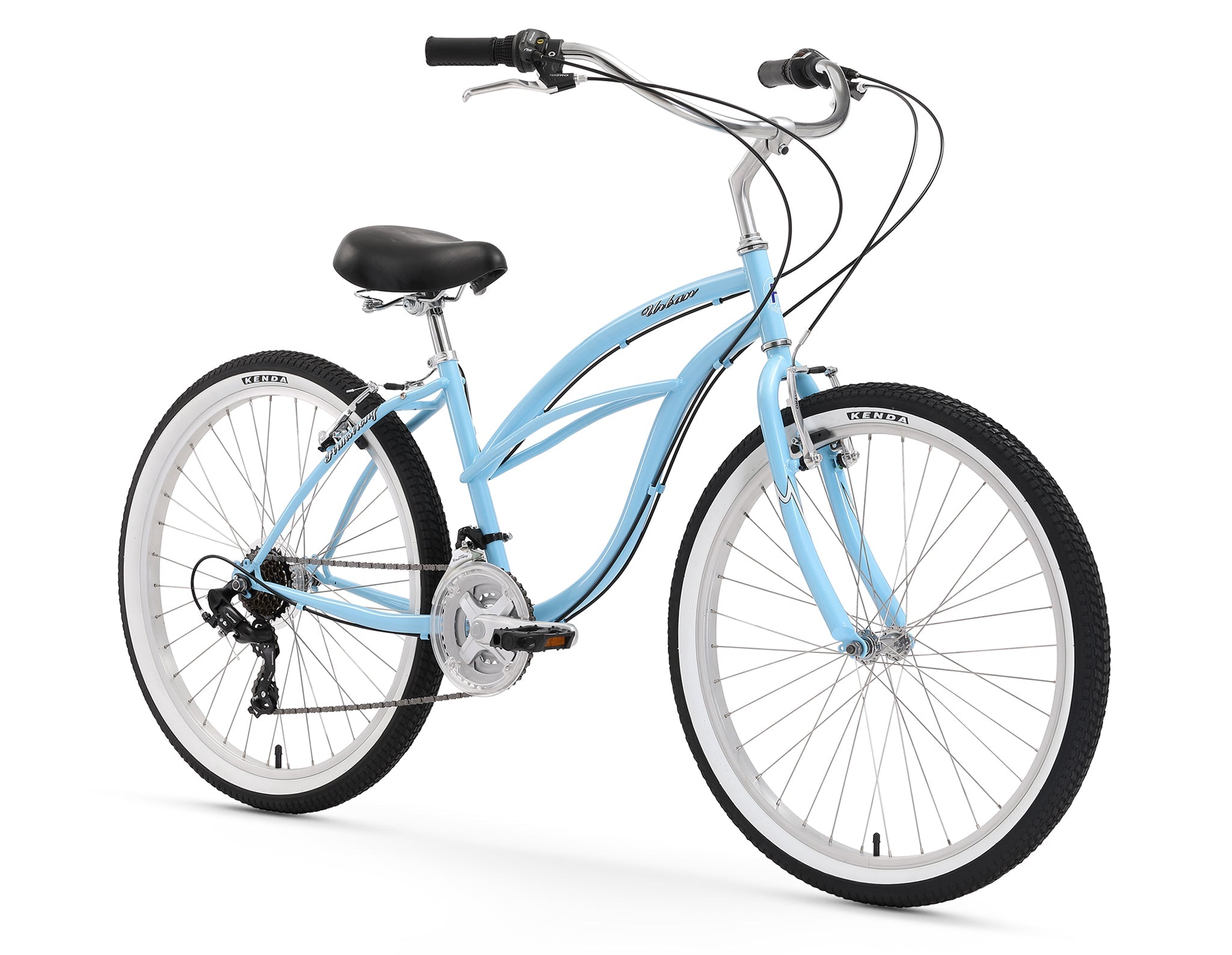 Firmstrong Urban Lady 26" 21 Speed Beach Cruiser Bicycle