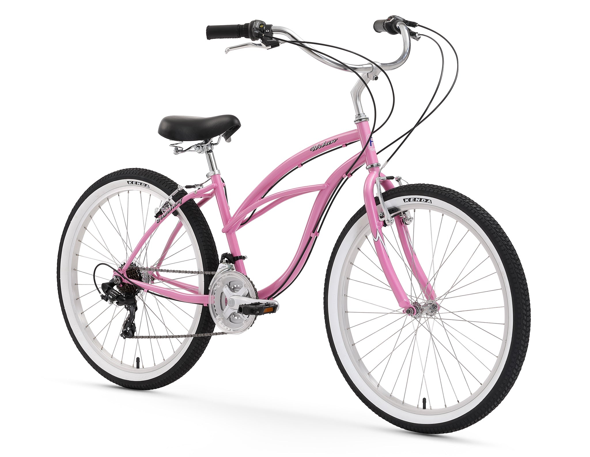 Firmstrong Urban Lady 26" 21 Speed Beach Cruiser Bicycle