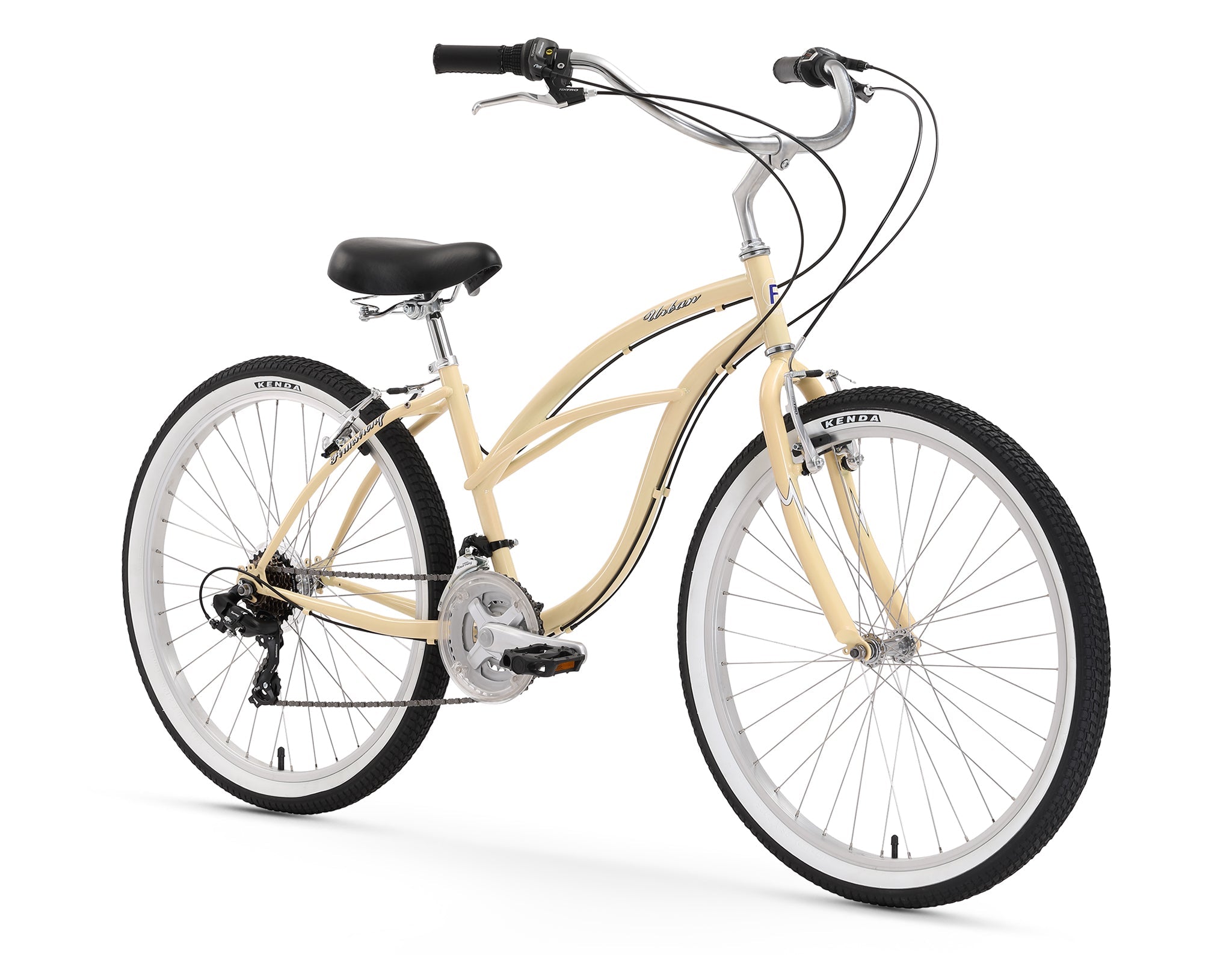 Firmstrong Urban Lady 26" 21 Speed Beach Cruiser Bicycle