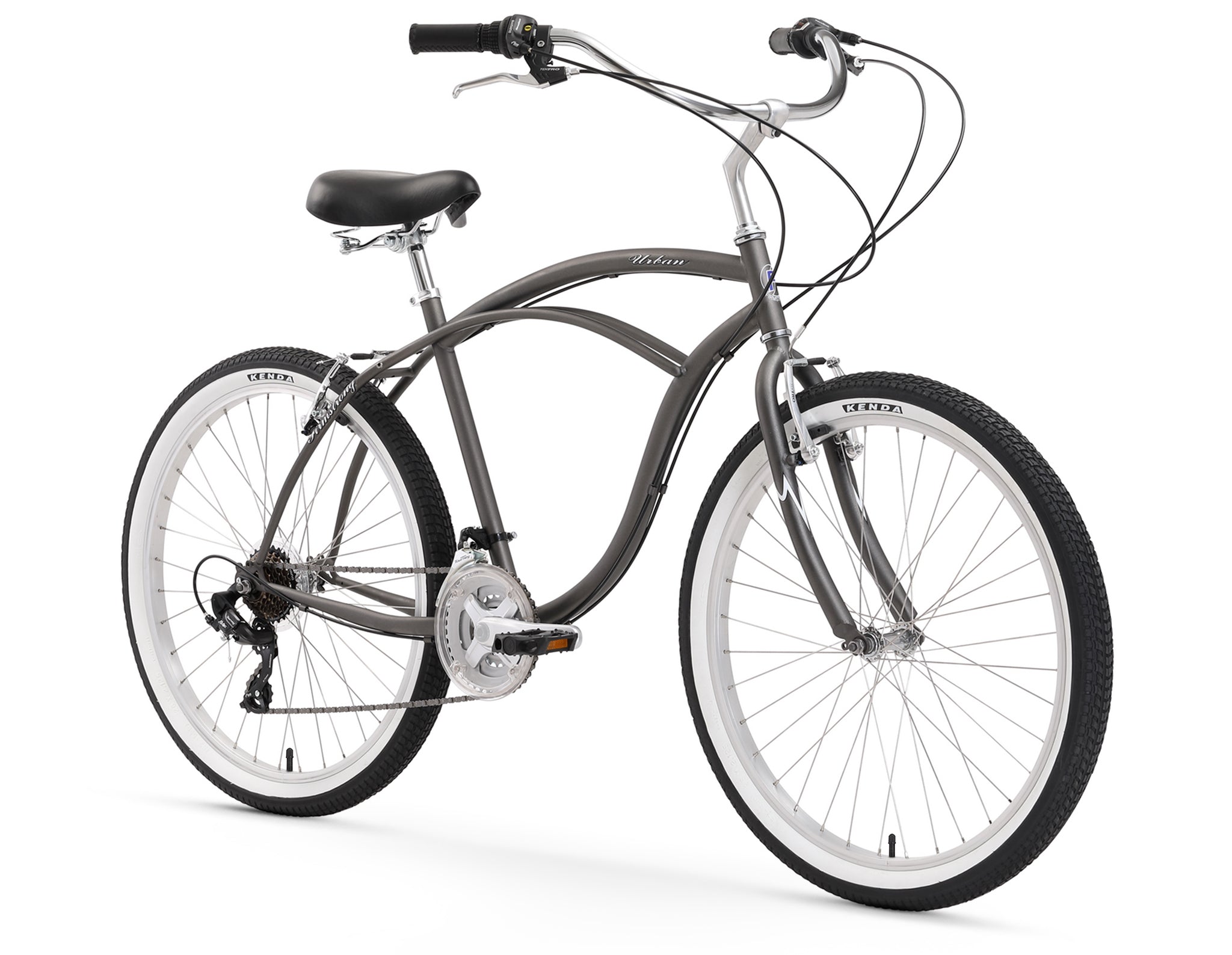 Firmstrong Urban Man 26" 21 Speed Beach Cruiser Bicycle