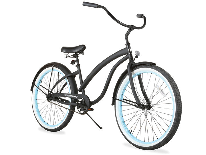 Firmstrong Bella Fashionista Single Speed - Women's 26" Beach Cruiser Bike