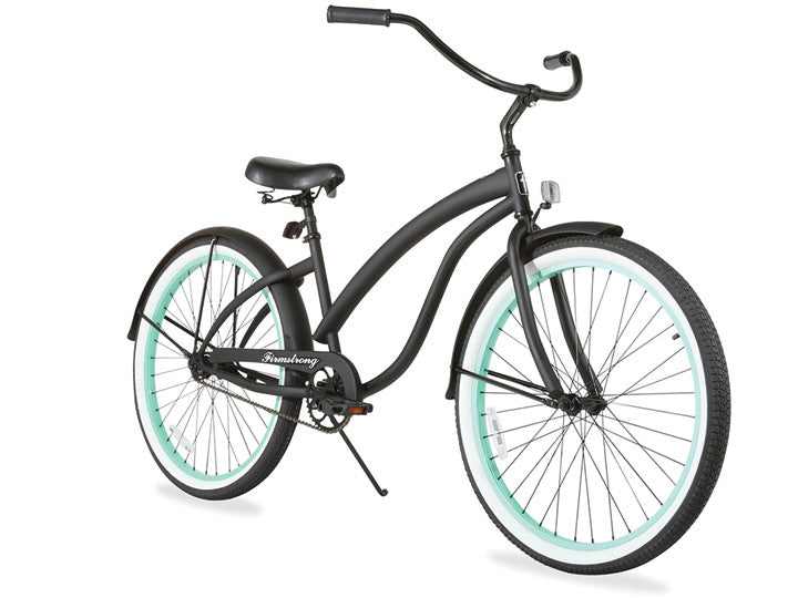 Firmstrong Bella Fashionista Single Speed - Women's 26" Beach Cruiser Bike