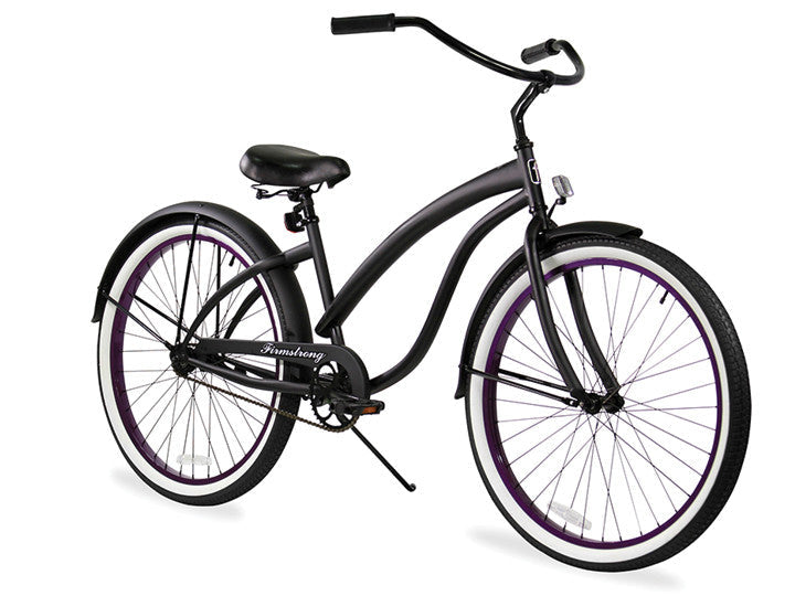 Firmstrong Bella Fashionista Single Speed - Women's 26" Beach Cruiser Bike