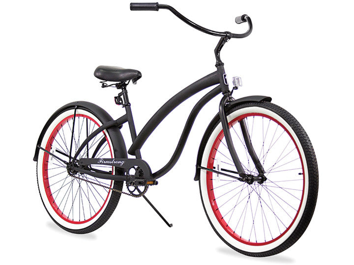 Firmstrong Bella Fashionista Single Speed - Women's 26" Beach Cruiser Bike