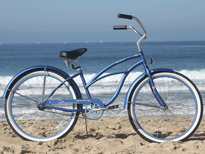 Firmstrong Urban Lady Boutique - Single Speed Women's 26" Beach Cruiser Bike