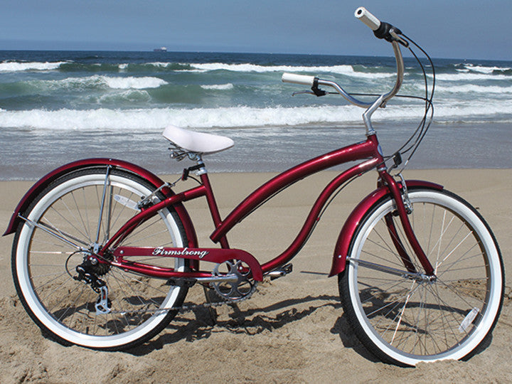 Firmstrong Bella Fashionista 7 Speed - Women's 26" Beach Cruiser Bike