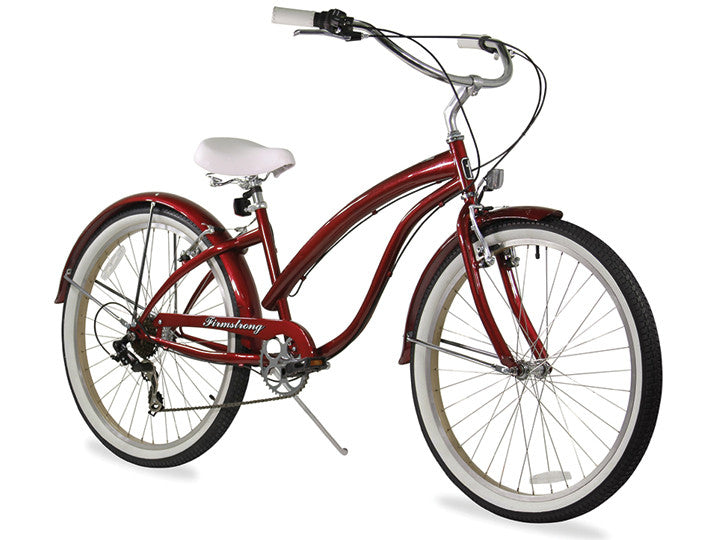 Firmstrong Bella Fashionista 7 Speed - Women's 26" Beach Cruiser Bike