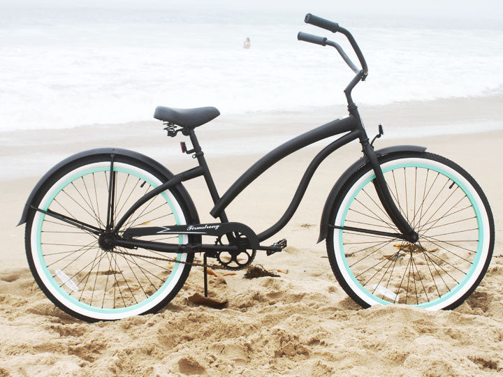 Firmstrong Bella Fashionista Single Speed - Women's 26" Beach Cruiser Bike