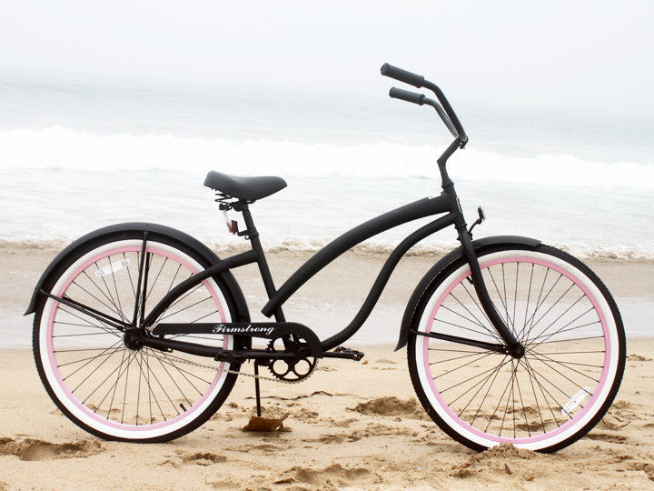 Firmstrong Bella Fashionista Single Speed - Women's 26" Beach Cruiser Bike