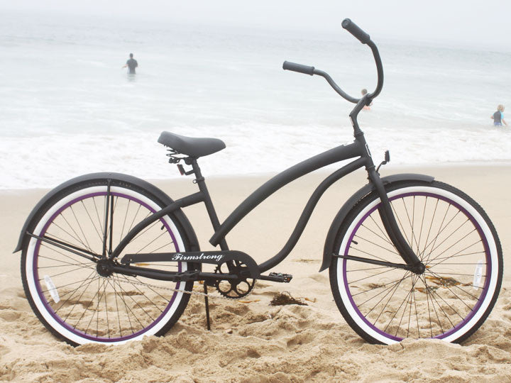 Firmstrong Bella Fashionista Single Speed - Women's 26" Beach Cruiser Bike