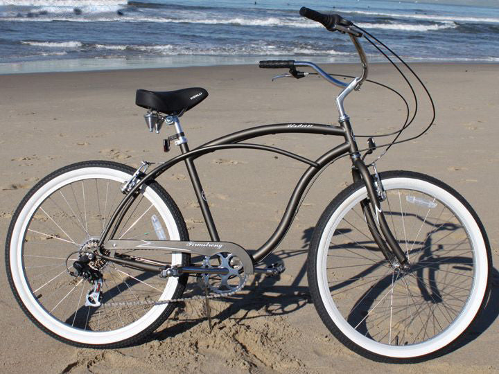 Firmstrong Urban Man 7 Speed - Men's 26" Beach Cruiser Bike