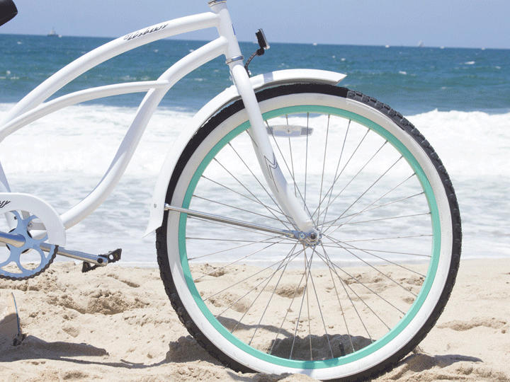 Firmstrong Urban Lady Boutique - Single Speed Women's 26" Beach Cruiser Bike