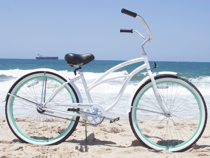 Firmstrong Urban Lady Boutique - Single Speed Women's 26" Beach Cruiser Bike