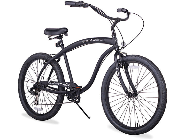 Firmstrong Bruiser 7 Speed - Men's 26" Beach Cruiser Bike