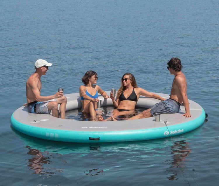 Solstice 10' x 10' Inflatable Circular Mesh Dock