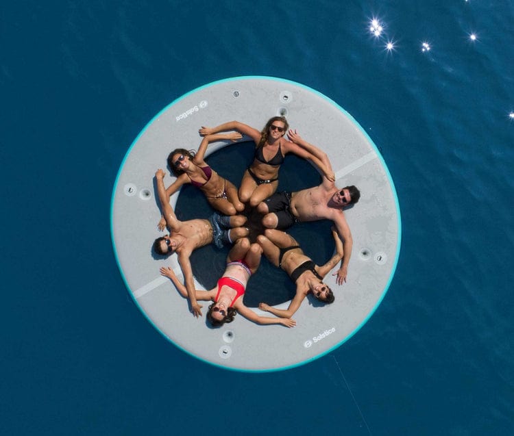 Solstice 10' x 10' Inflatable Circular Mesh Dock