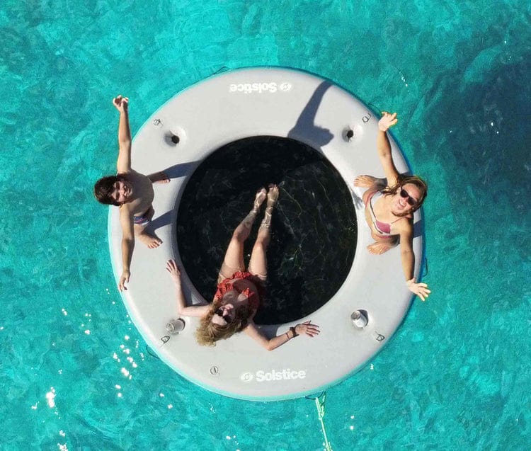 Solstice 8' x 8' Inflatable Circular Mesh Dock