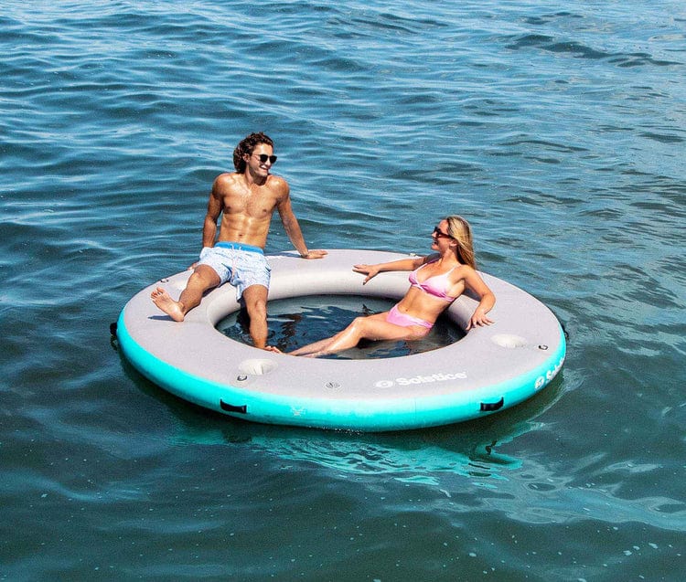 Solstice 8' x 8' Inflatable Circular Mesh Dock