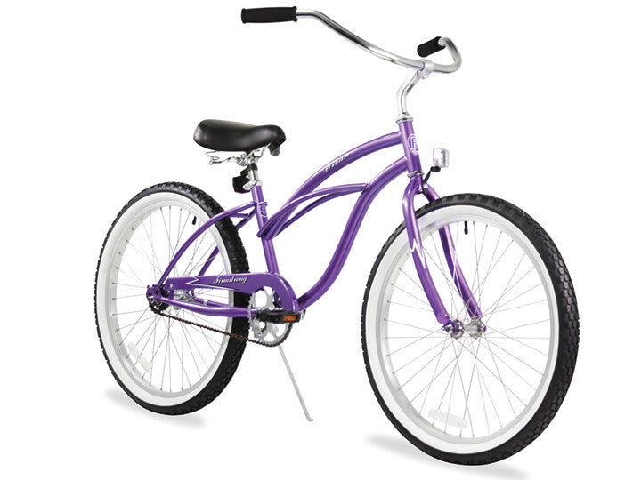 Firmstrong Urban Lady Single Speed - Women's 24" Beach Cruiser Bike