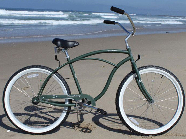 Firmstrong Urban Man Single Speed - Men's 26" Beach Cruiser Bike