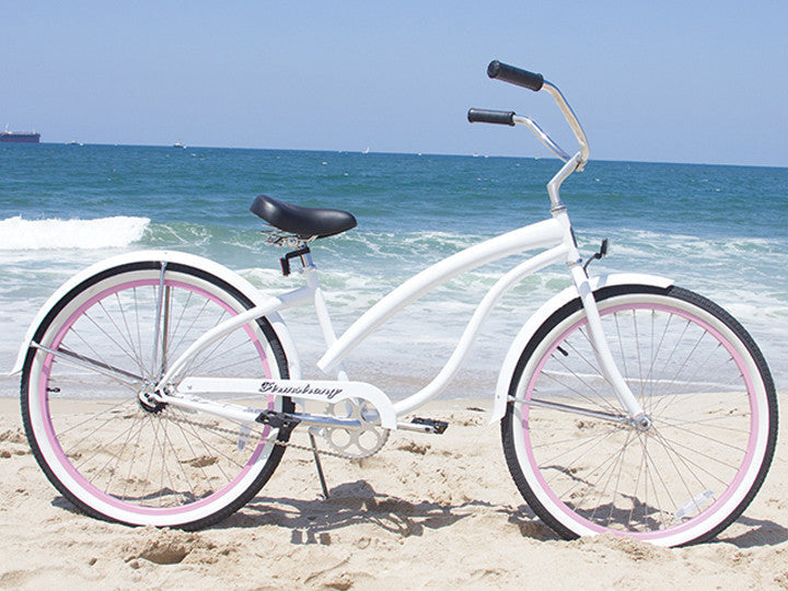 Firmstrong Bella Fashionista Single Speed - Women's 26" Beach Cruiser Bike